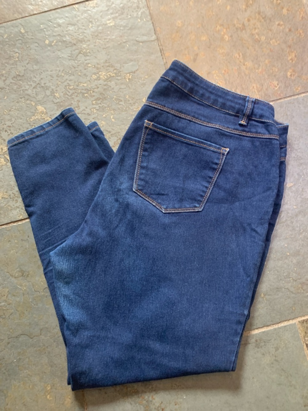 d. jeans Dark Blue Women's Jeggings - Slim Stretch Fit